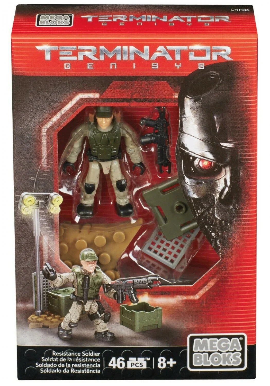 Original packaging for CNH36 Resistance Soldier