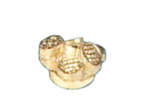 Gear: heap of coins, small in Gold, Bright (Metallic)