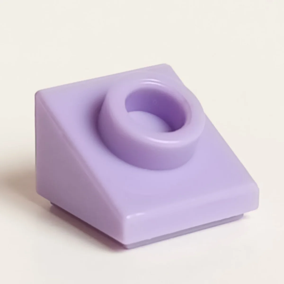 Slope brick 25 1 x 1 with open stud on slope in Purple, Lavender