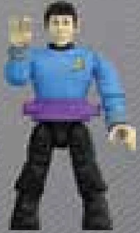 Figure, Star Trek: Commander Spock with ritual combat sash