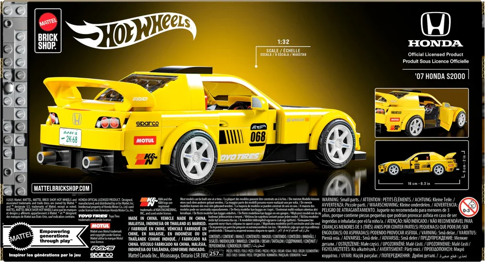 Original packaging for JFR88 Honda S2000