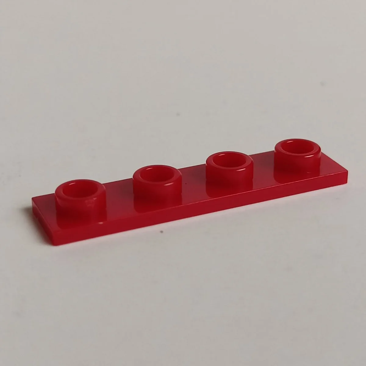 Tile 1 x 4 inverse in Red, Flame