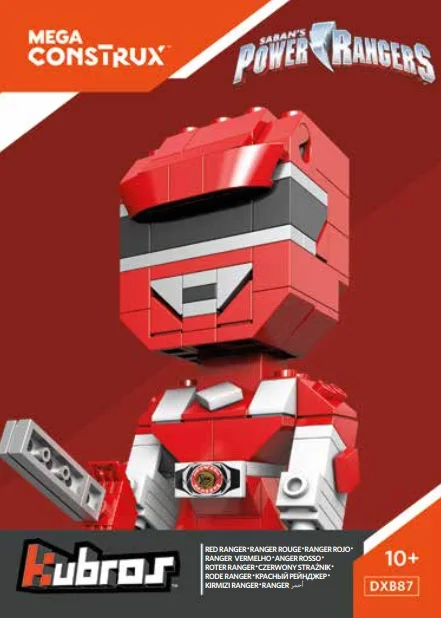 Instruction booklet for DXB87 Red Ranger