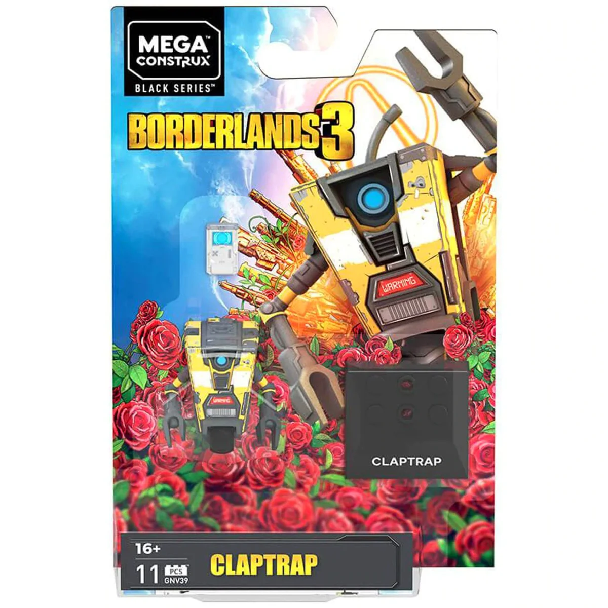 Original packaging for GNV39 Claptrap