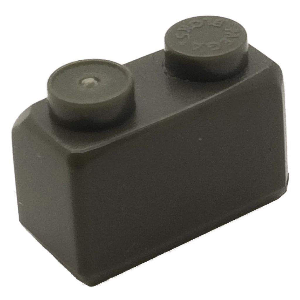Brick 1 x 2 stone