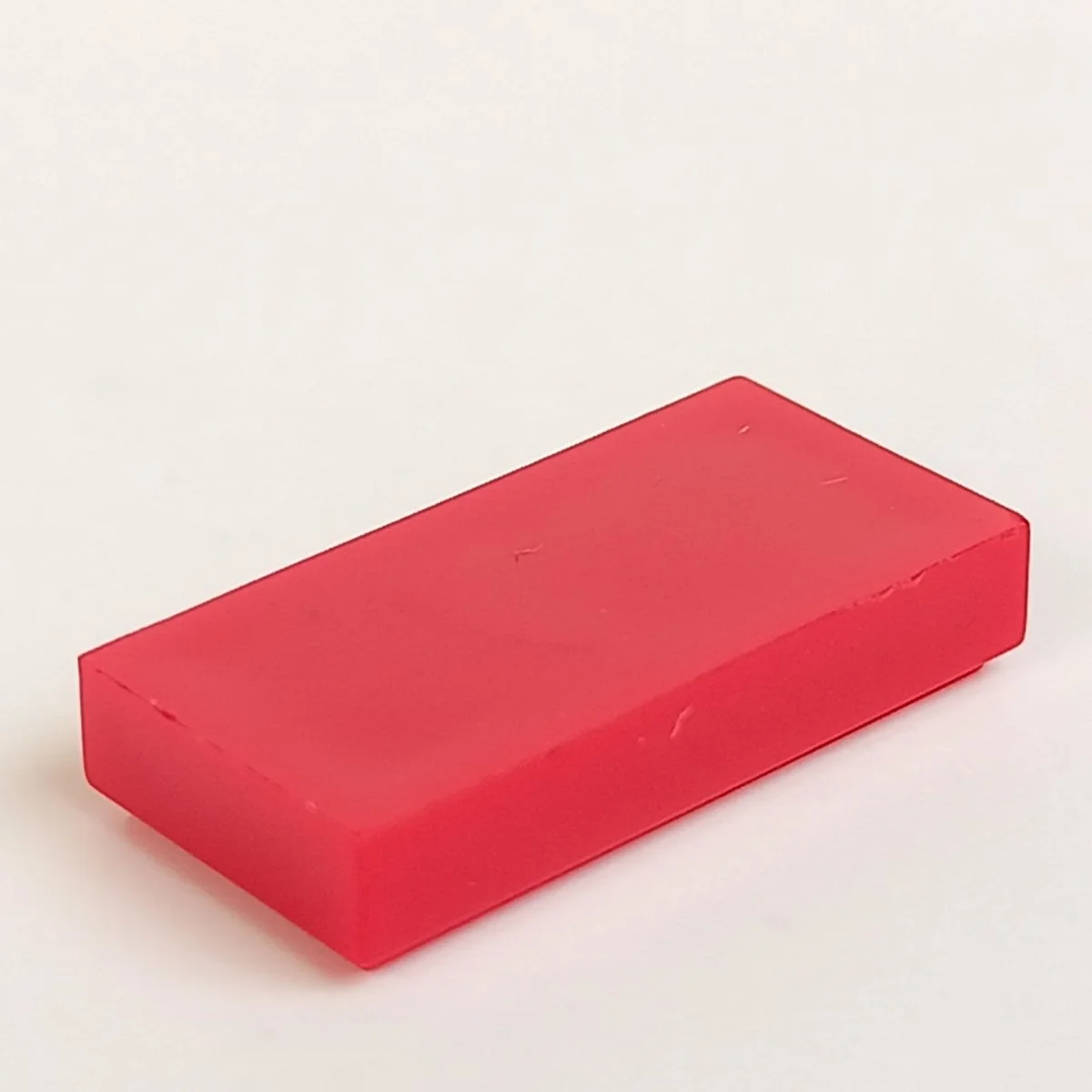 Tile 1 x 2 in Red, Flame