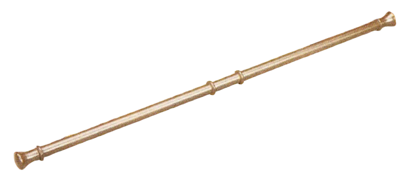 Ship: large yard, horizontal spar, large sail pole (27cm) in Brown, Dark