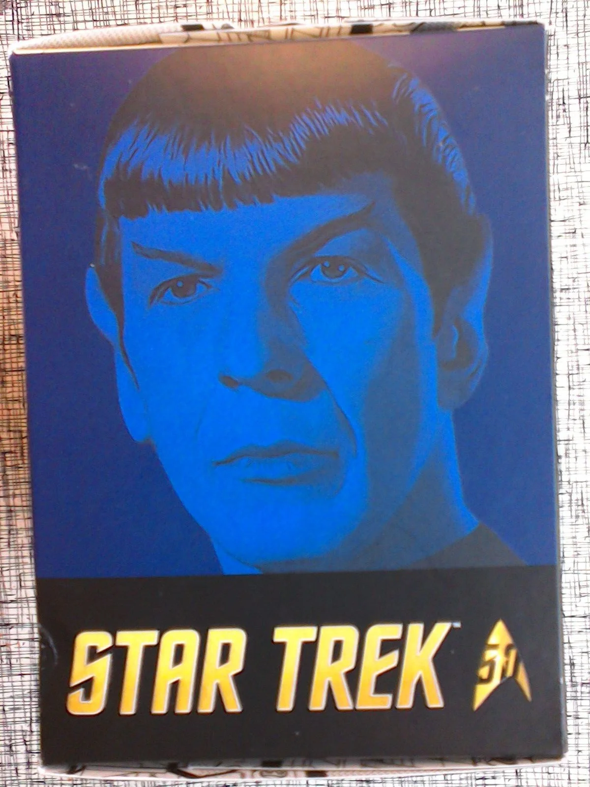 Original packaging for DTF91 Spock