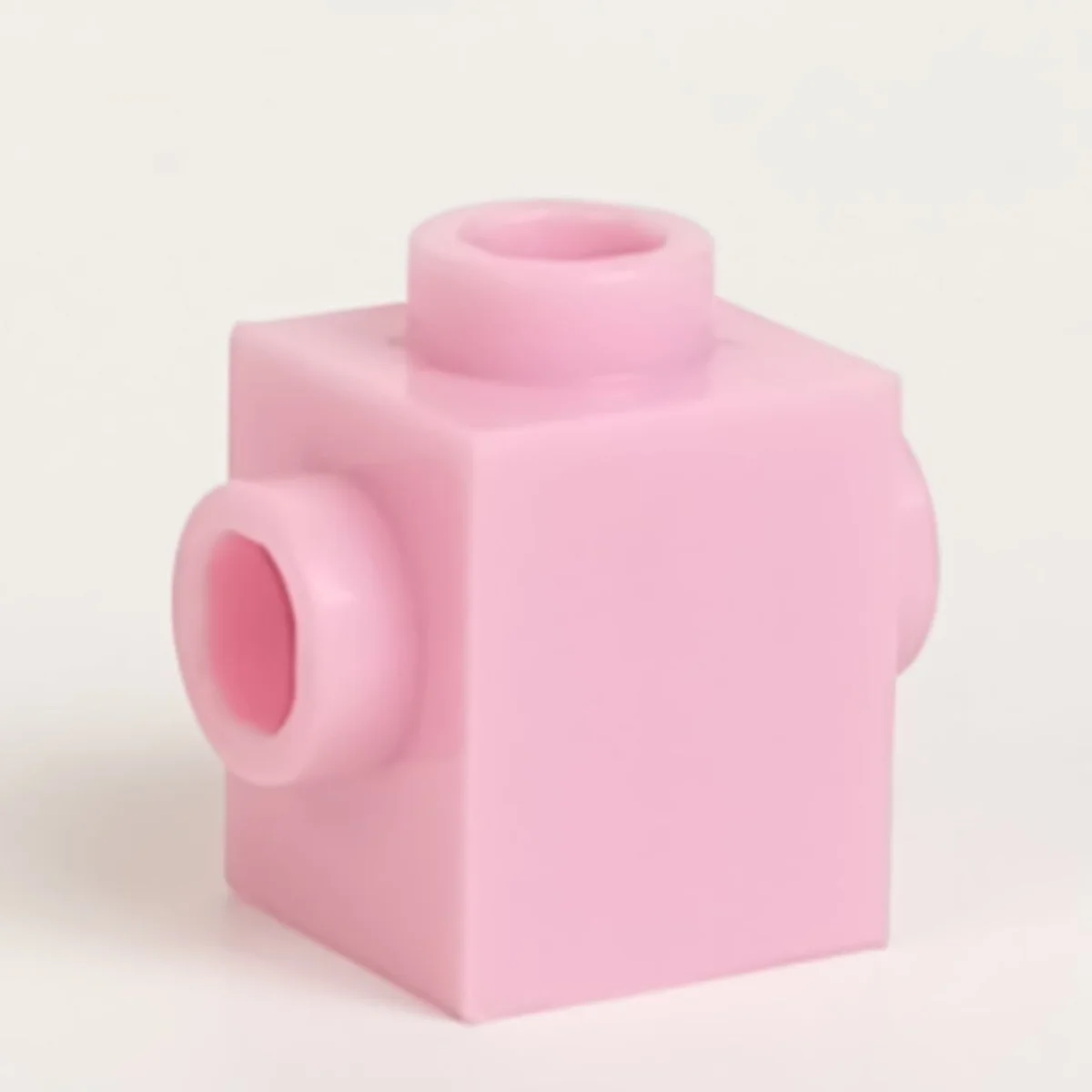 Brick Modified 1 x 1 with Studs on Two Opposite Sides in Pink, Rose