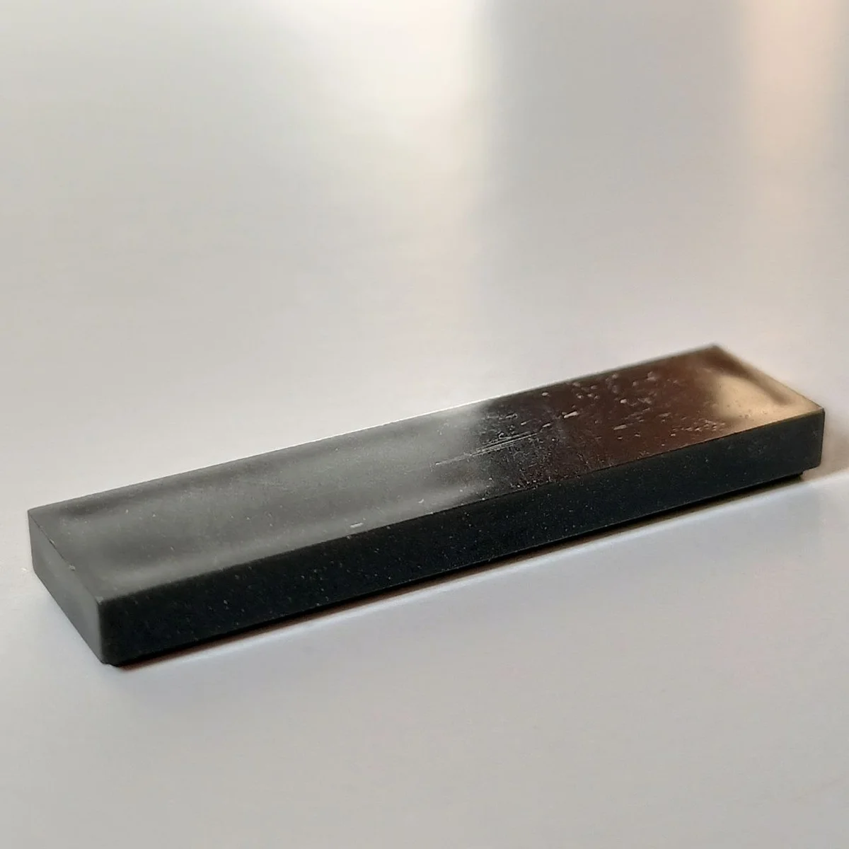 Tile 1 x 4 in Metal, Gunmetal (Metallic)
