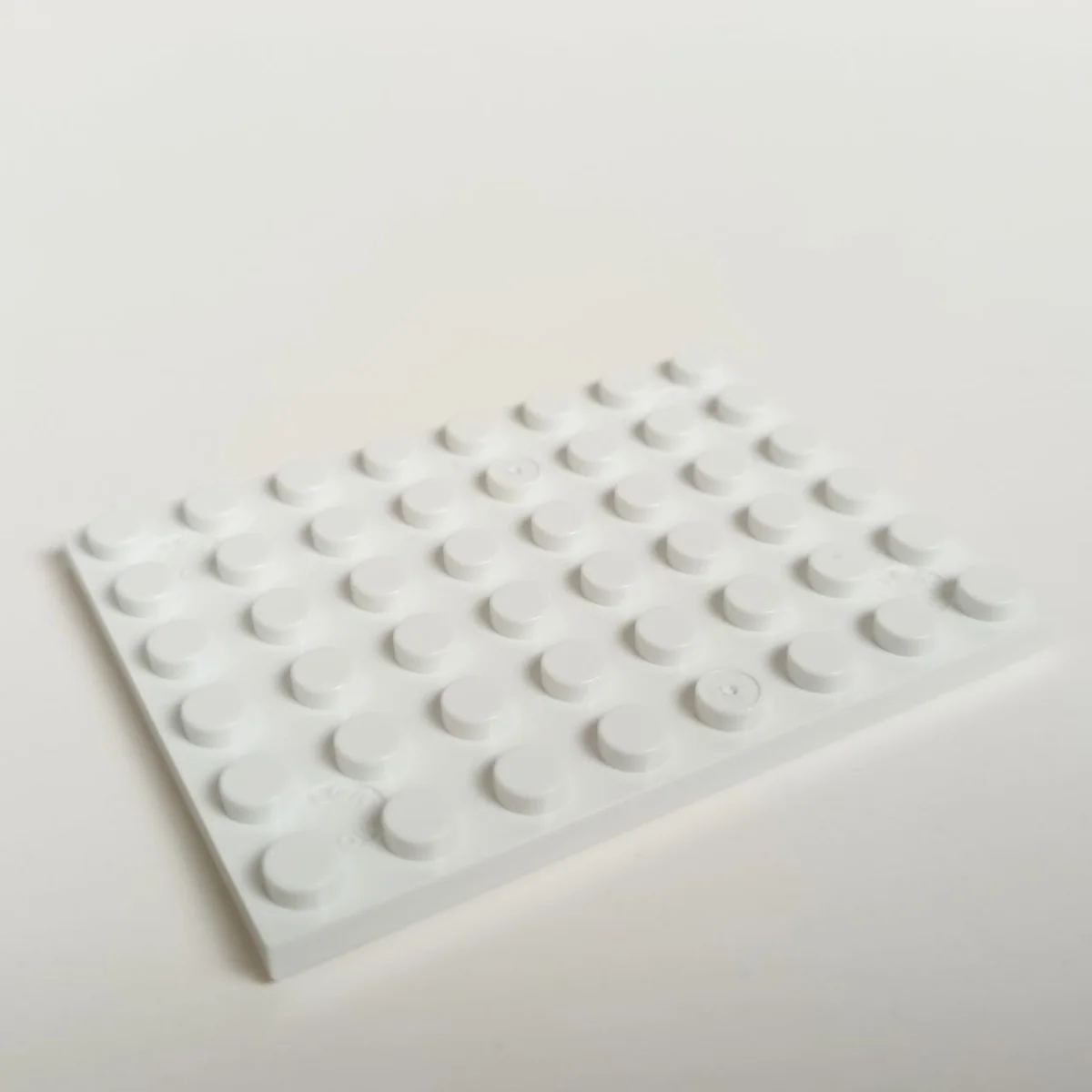 Plate 6 x 8 in White