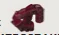 Weapon, Firearm: Type-25 Directed Energy, Covenant plasma pistol in Red, Dark (Flake)