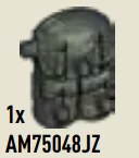 Gear: backpack, WWII army w/ 3 attachment points in Green, Army