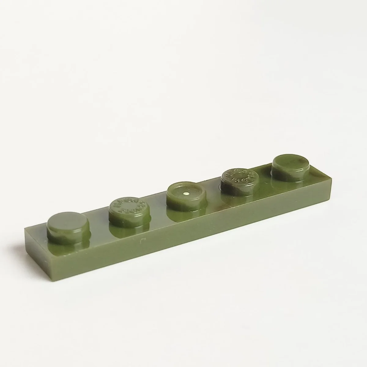 Plate 1 x 5 in Green, Medium (Camo)