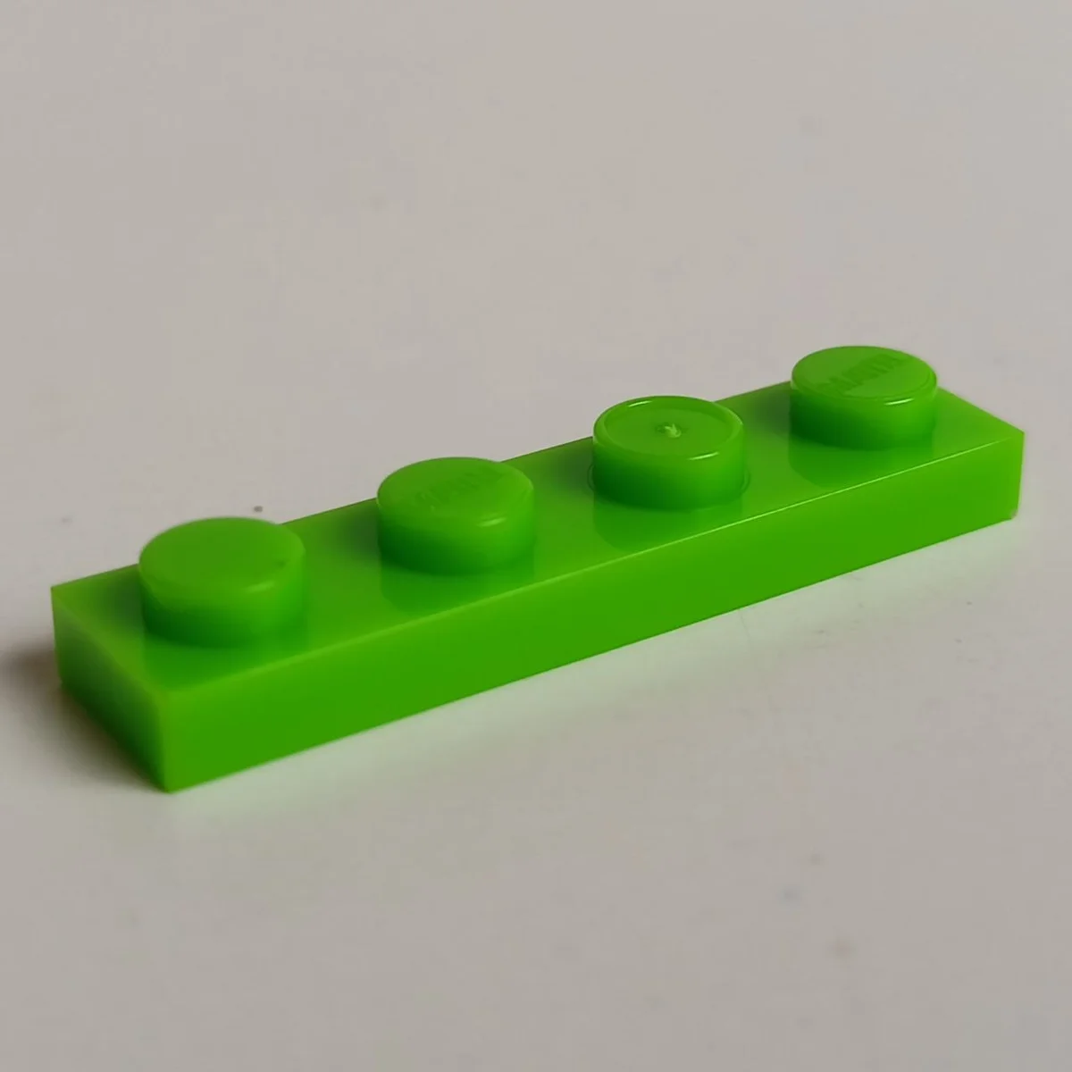 Plate 1 x 4 in Green, Lime