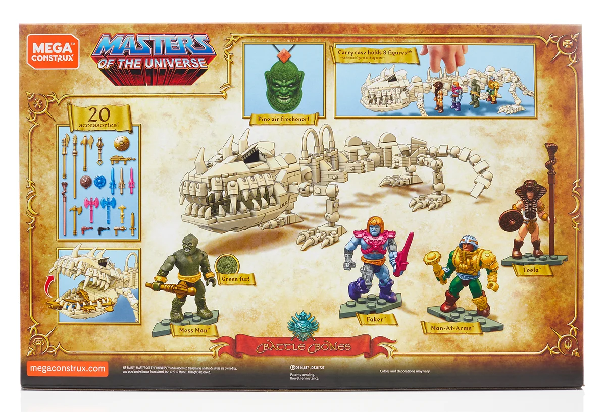 Original packaging for GHR82 Battle Bones