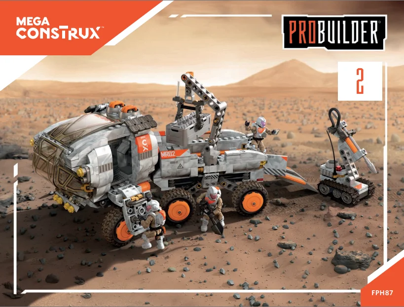 Instruction booklet for FPH87 Space Rover Expedition