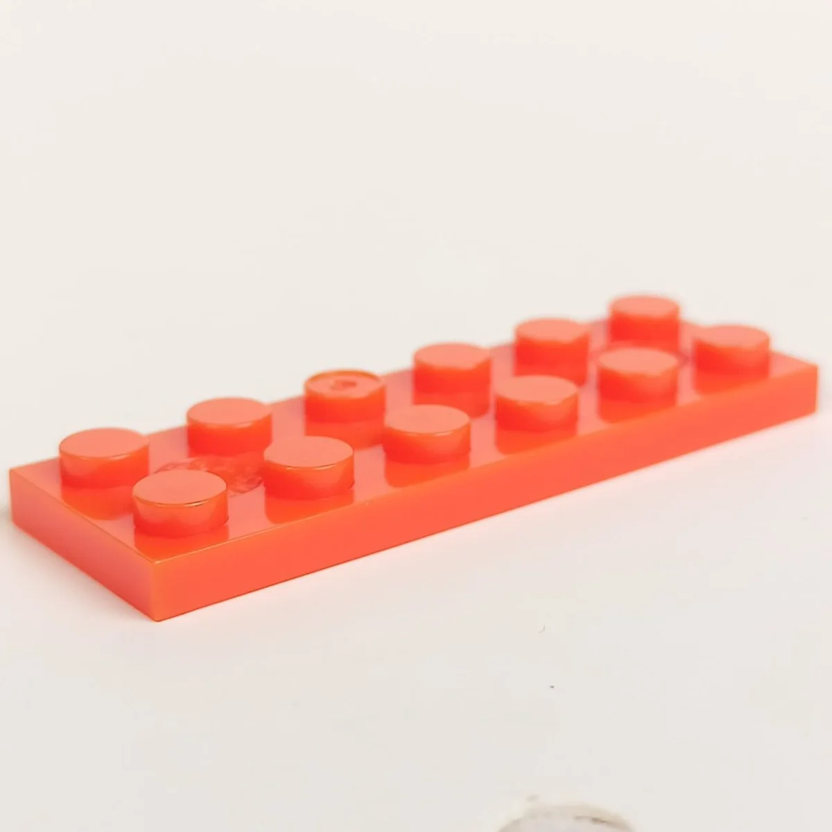 Plate 2 x 6 in Orange, Bright