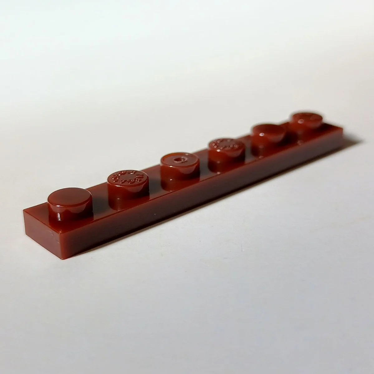 Plate 1 x 6 in Brown, Reddish