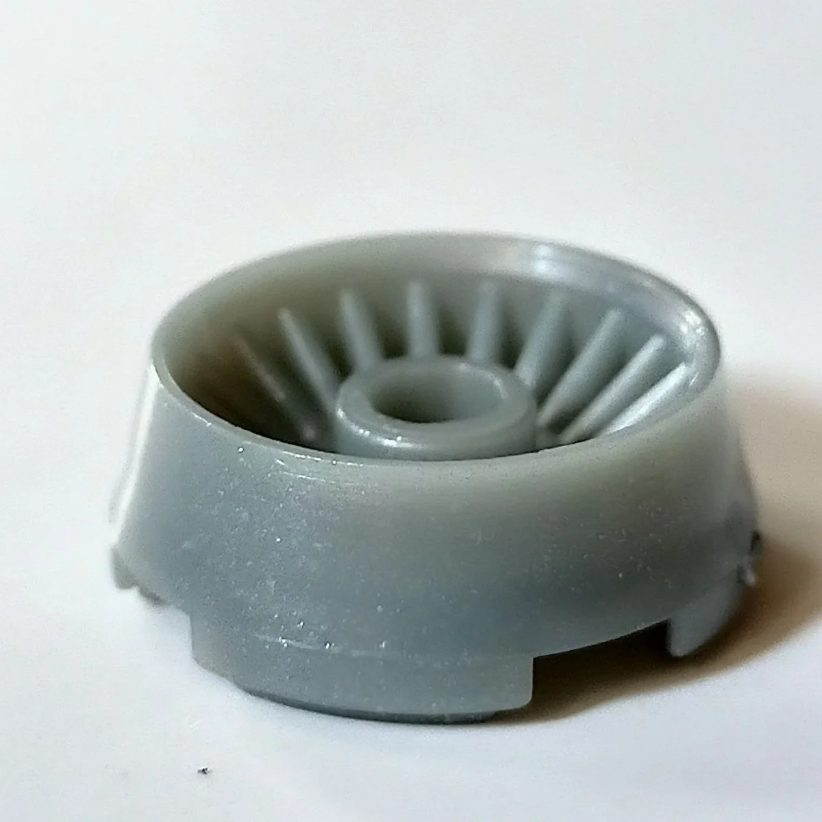 Engine component: intake turbine 2 x 2 in Gray, Light