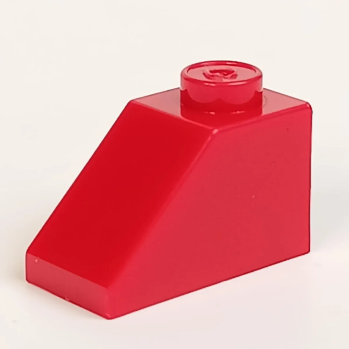 Slope Brick 45 1 x 2 in Red, Flame