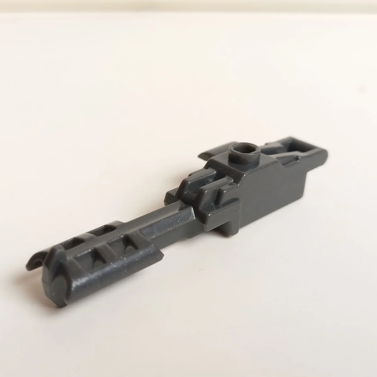 Weapon, Vehicle: autocannon with side mounting clip, left in Gray, Dark (Metallic)