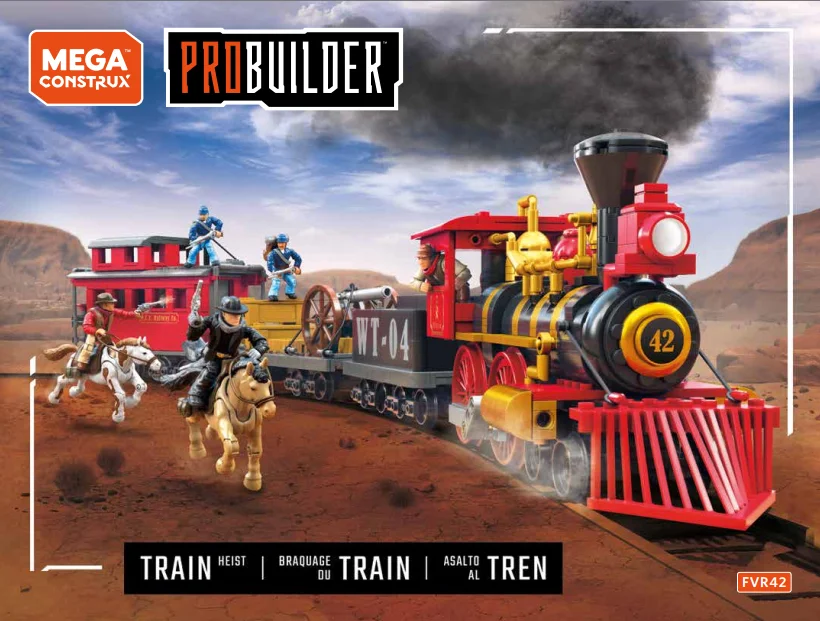 Instruction booklet for FVR42 Train Heist