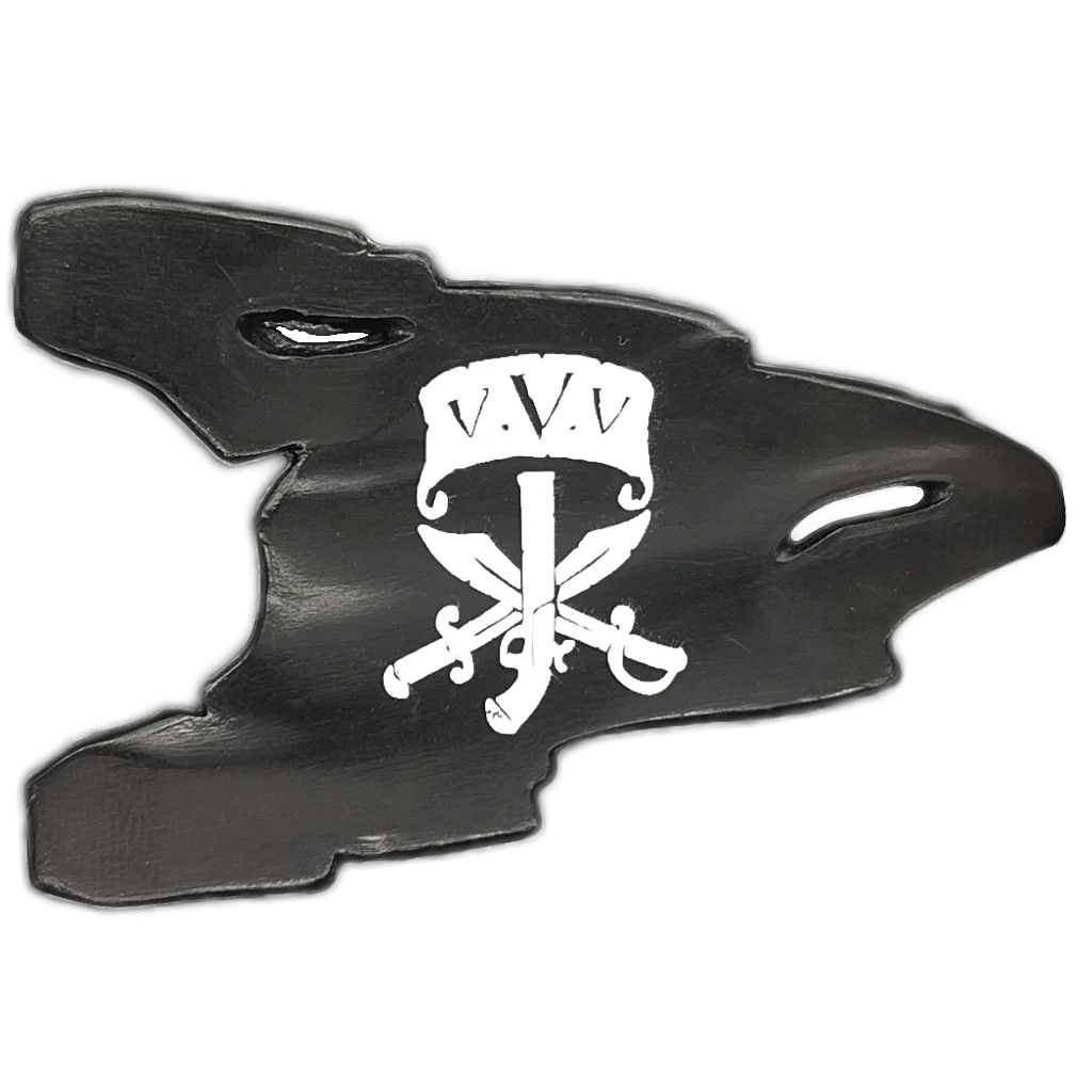 Flag/Banner: 1 x 4 mount, torn, Sea Marauders emblem