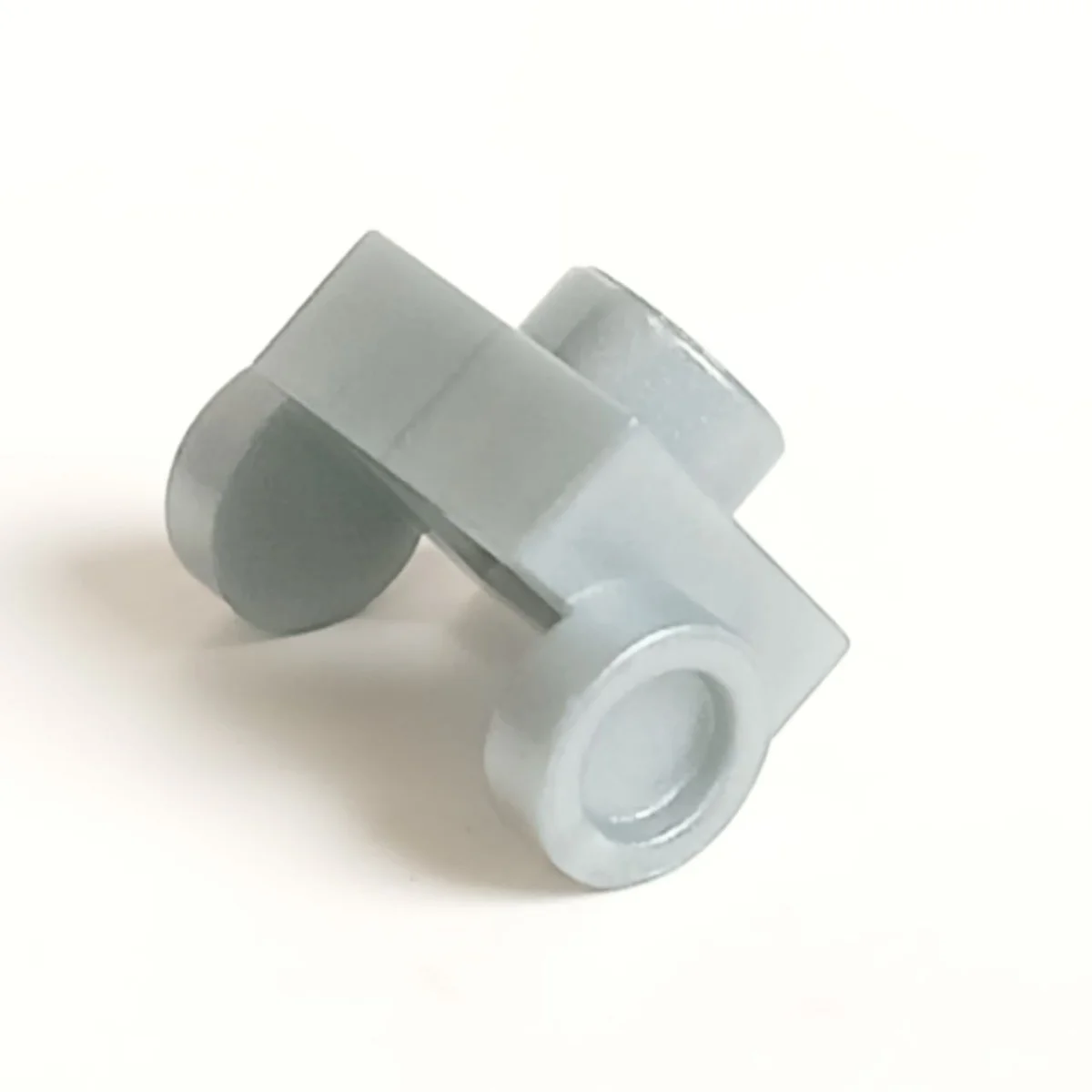 Bracket Plate 1 x 1 with opposing side studs in Gray, Steel