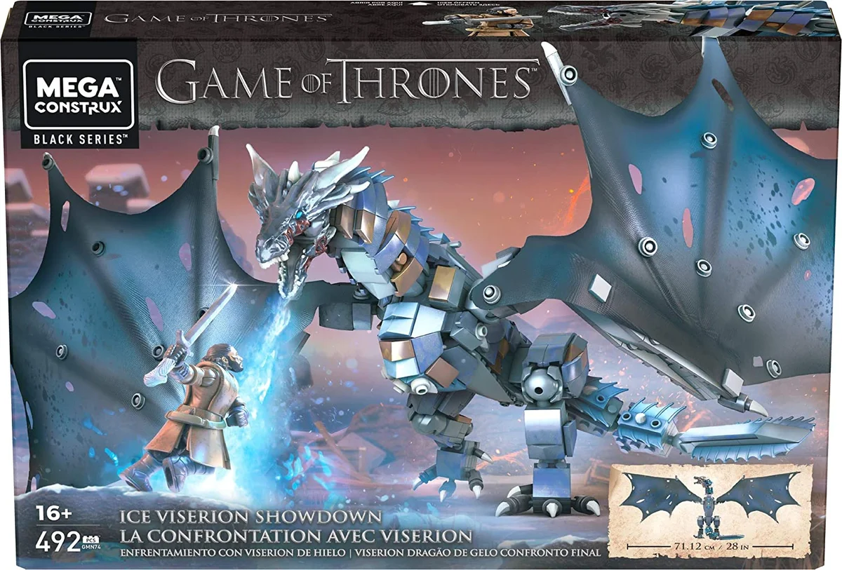 Original packaging for GMN74 Ice Viserion Showdown
