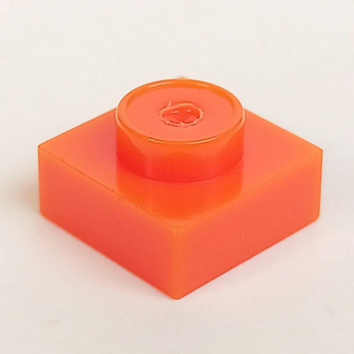 Plate 1 x 1 - Type 04 in Orange, Bright