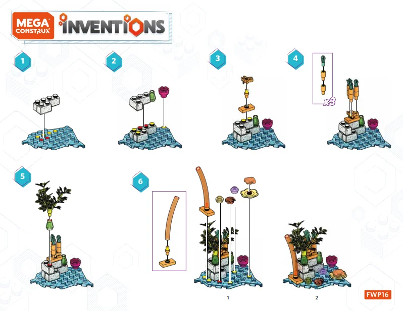Instruction booklet for FWP16 Aquatic Booster Pack