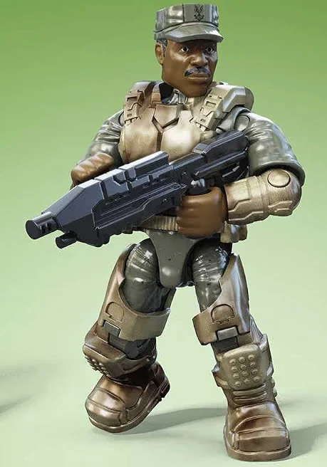 Figure, Halo: UNSC Marine Sgt Major Avery Johnson