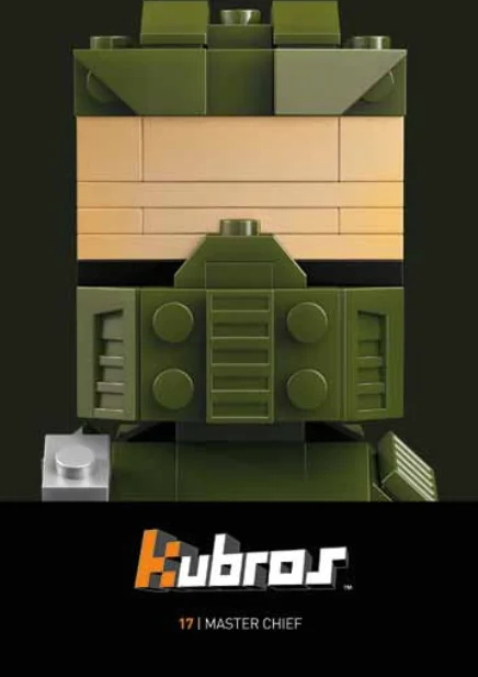 Instruction booklet for DPH88 Master Chief