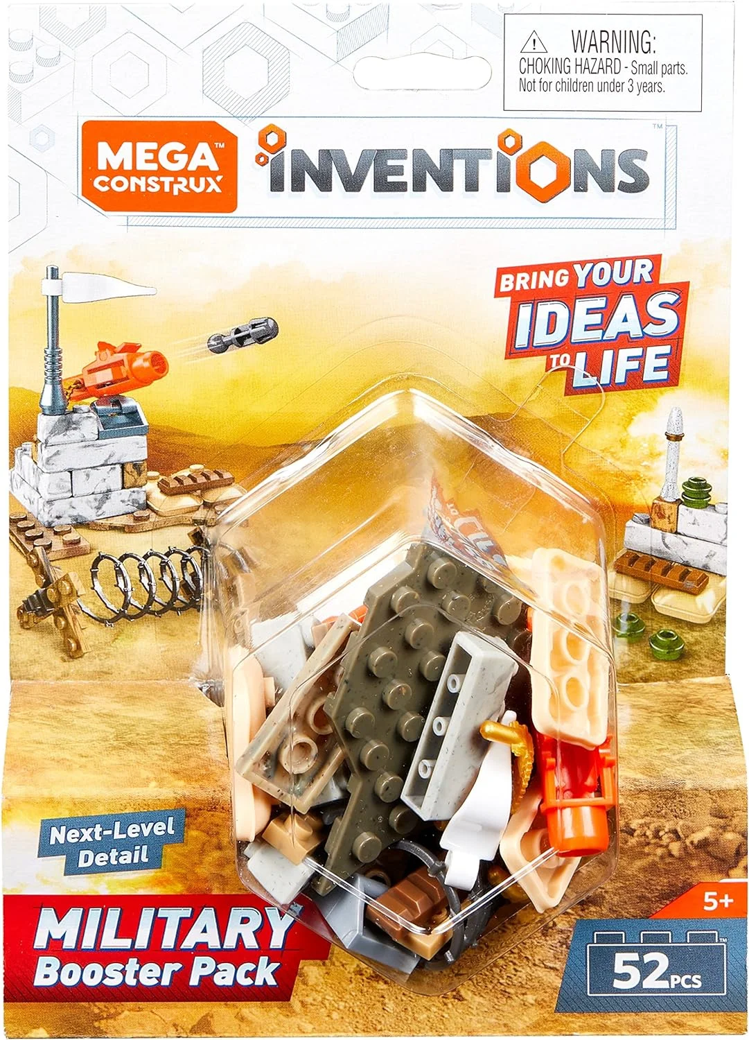 Original packaging for FWP18 Military Building Set Booster