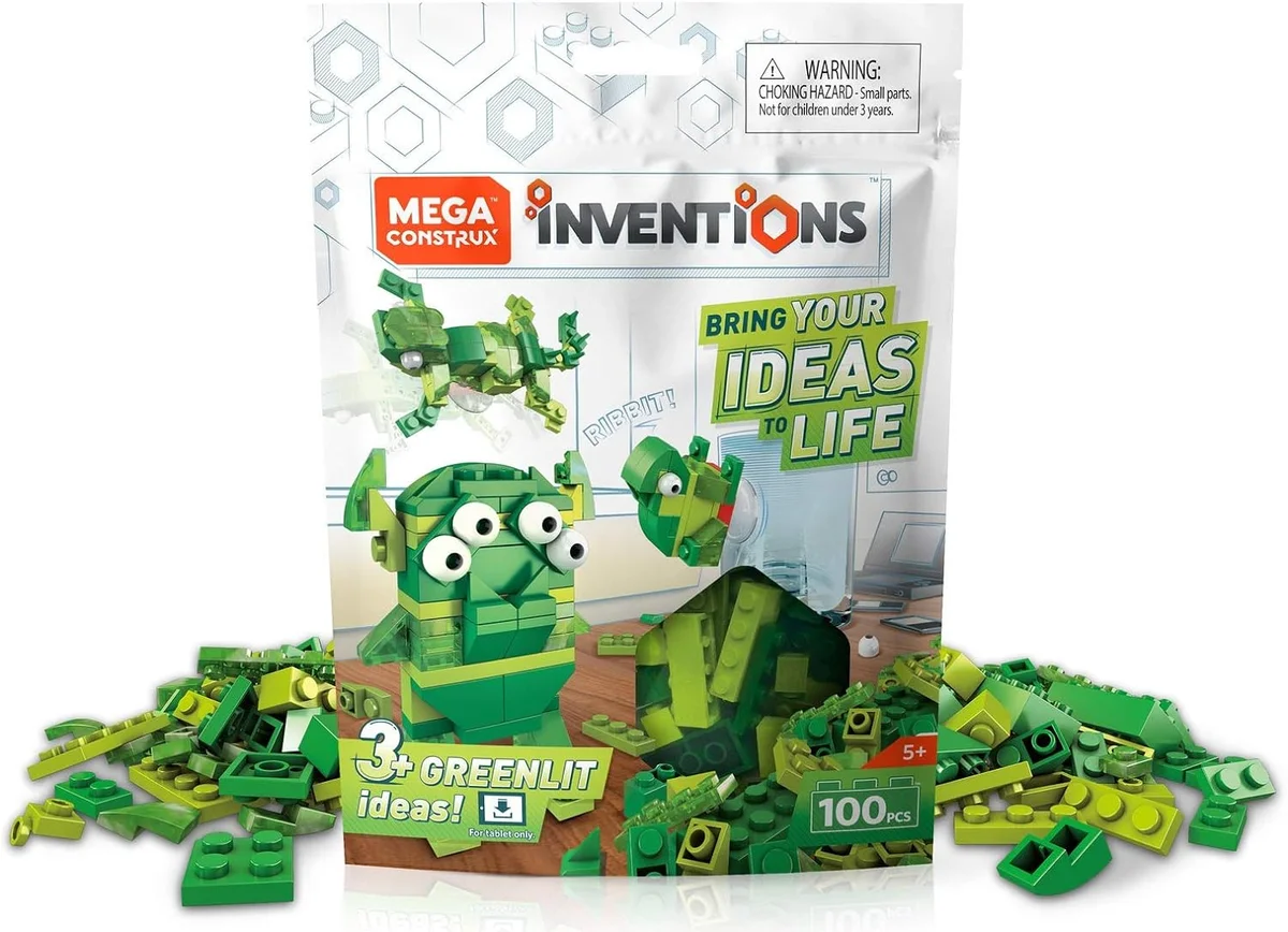 Green Brick Building Set