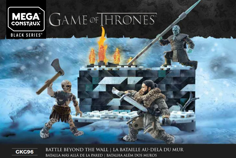 Instruction booklet for GKG96 Battle Beyond the Wall