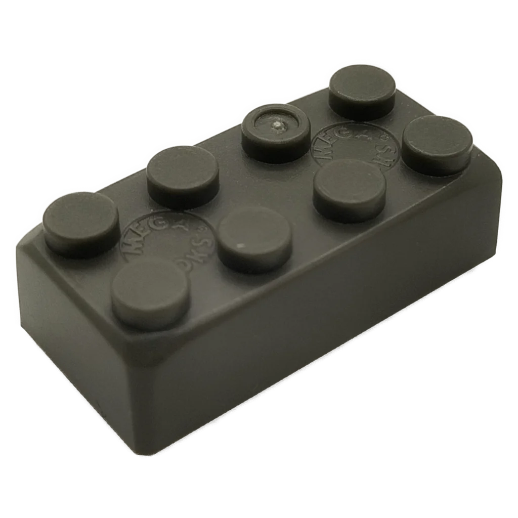 Brick 2 x 4 stone