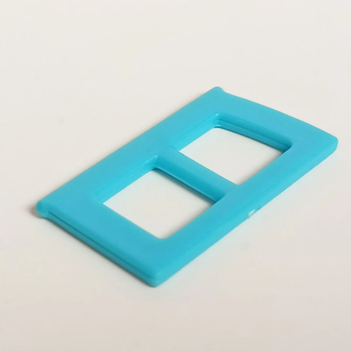 Window 4 x 3 x 1 shutter with half-arch top in Blue, Rich Sky
