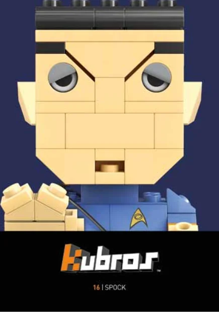 Instruction booklet for DTF91 Spock