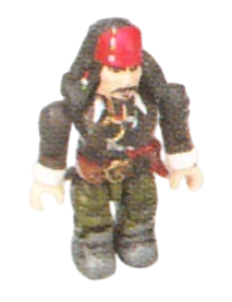 Figure, POTC: Jack Sparrow (1029 set variant)