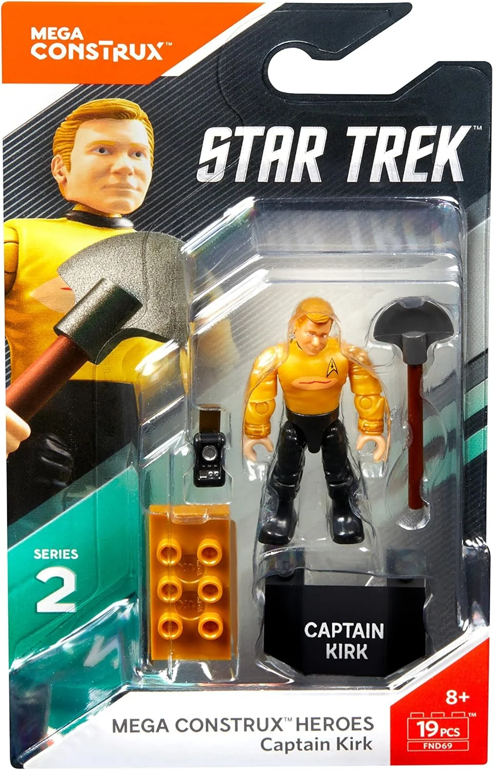 Original packaging for FND69 Captain Kirk