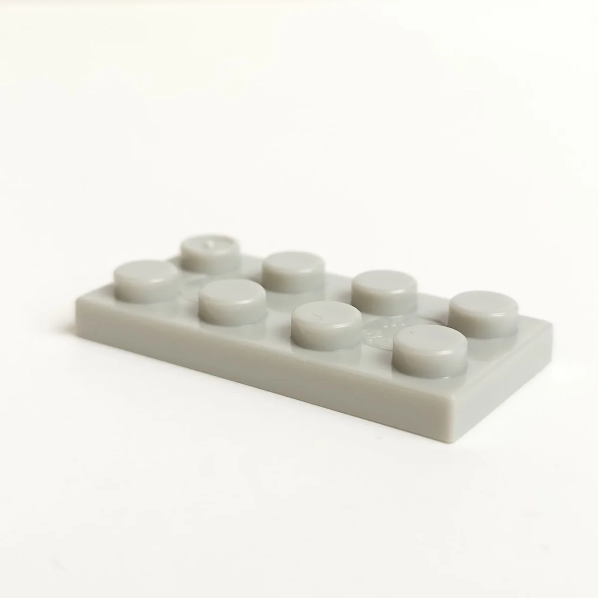 Plate 2 x 4 in Grey, Light