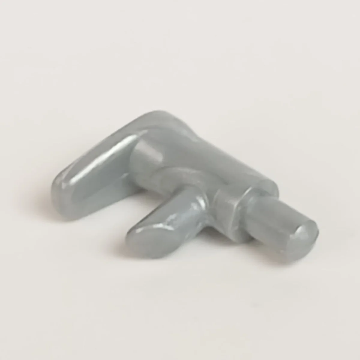 Fixture: tap with handle in Gray, Steel