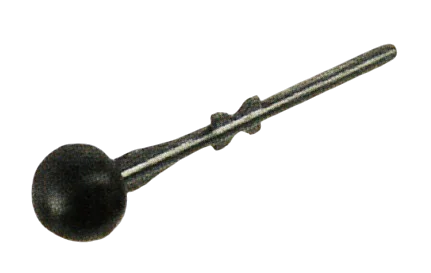 Weapon, Missile: dark gray body, black payload (bopper) in Multicolored