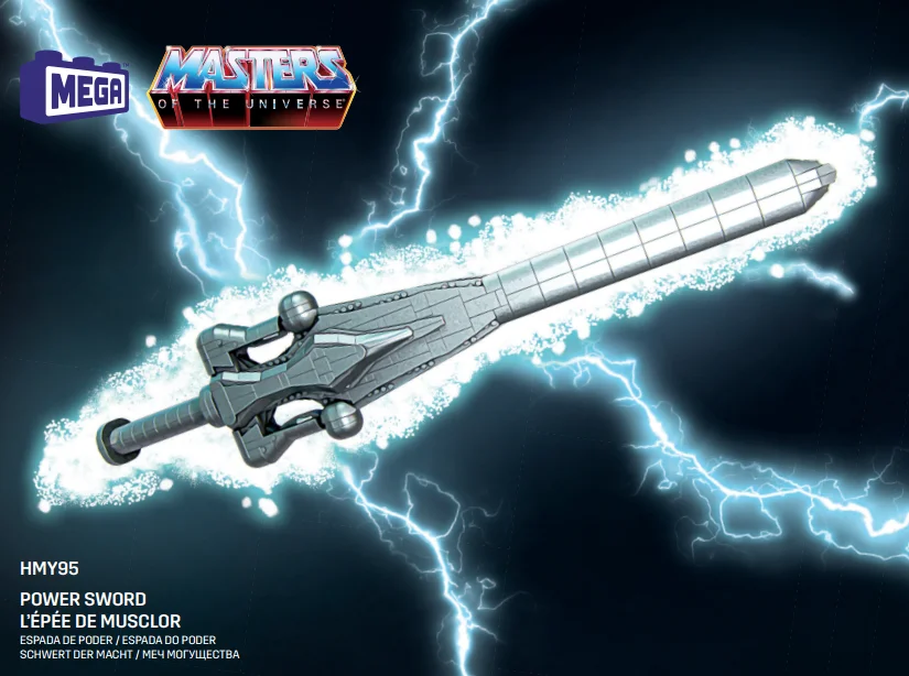 Instruction booklet for HMY95 Power Sword