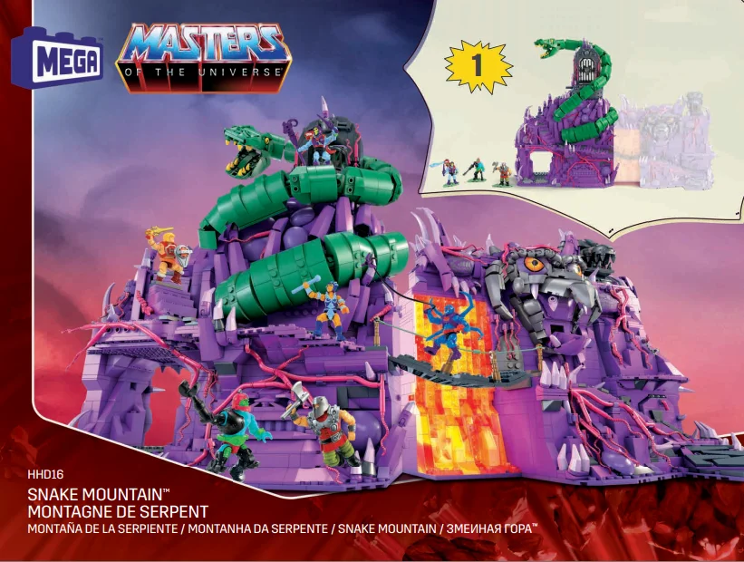Instruction booklet for HHD16 Snake Mountain