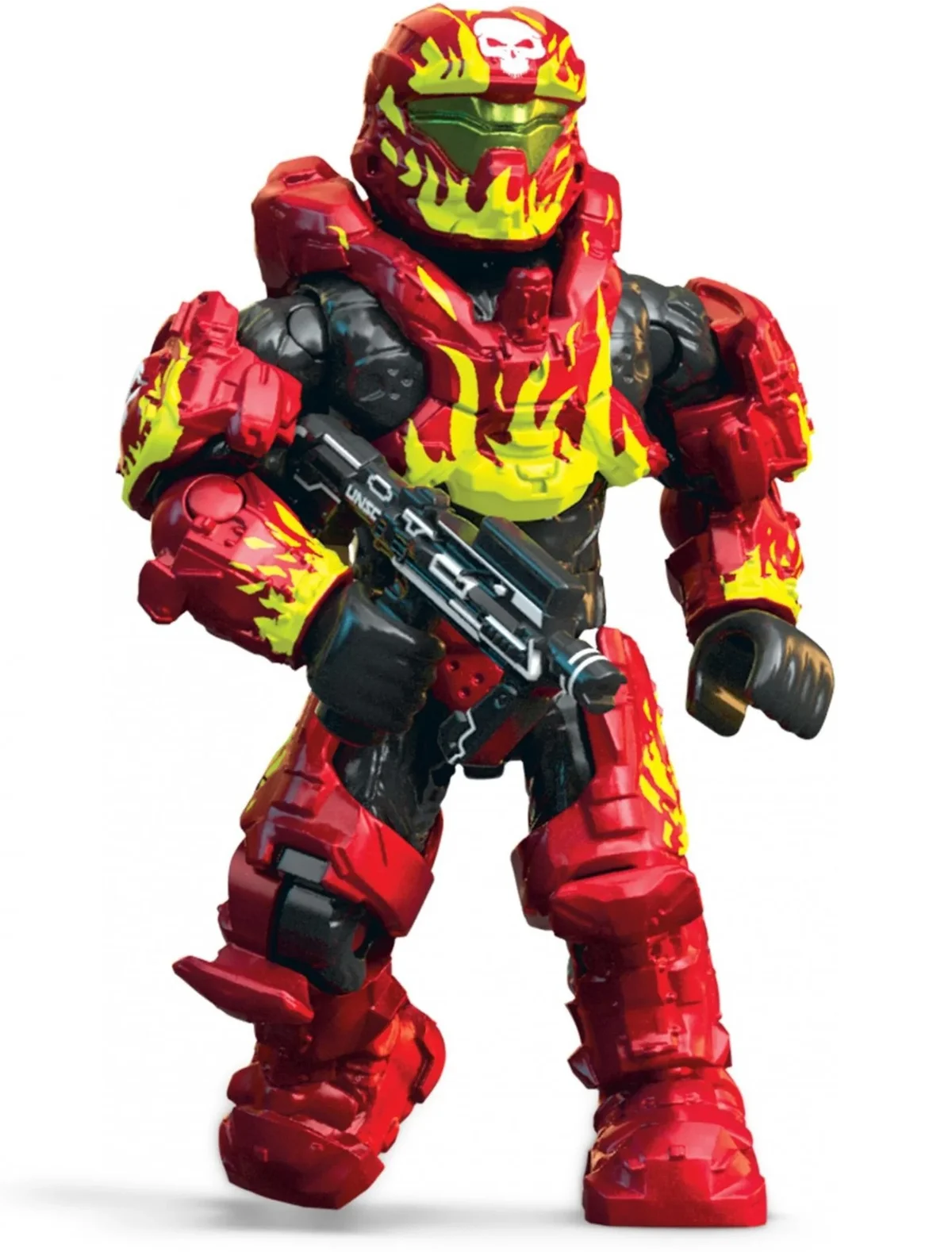Figure, Halo: Spartan Recruit, Flame Red