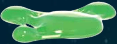 Miscellaneous: Alien slime, translucent neon green in Multicolored