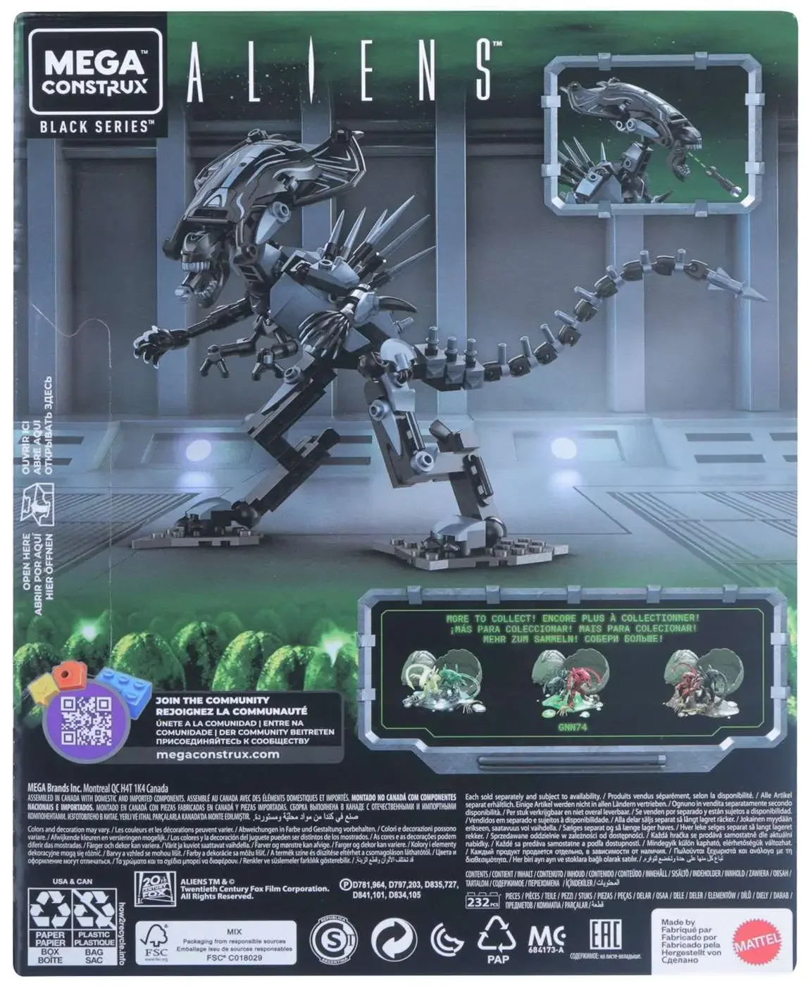 Original packaging for GPH25 Alien Queen